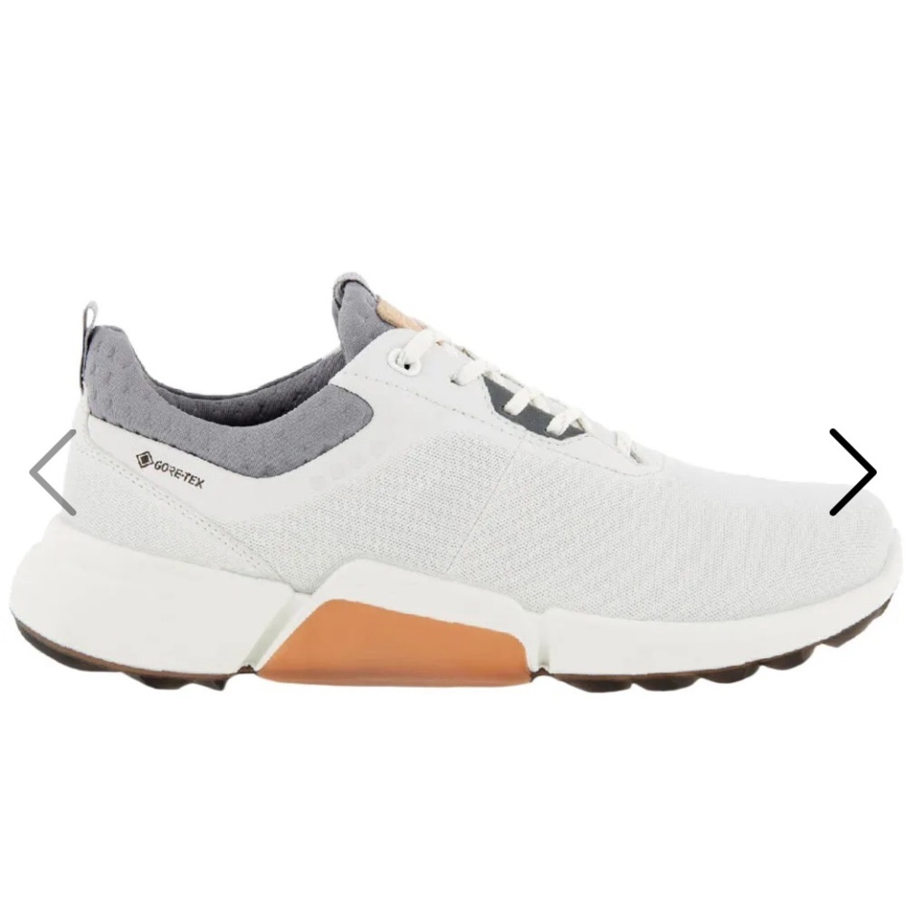 ECCO Women's BIOM H4 Spikeless Golf Shoes White Size 1 1-11.5